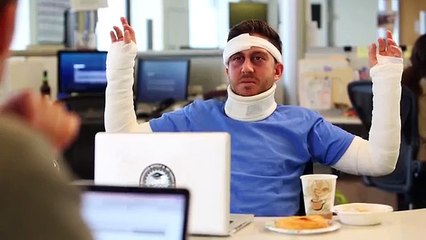 Jake and Amir  Full Body Cast