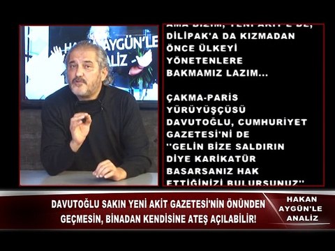 16 OCAK HAKAN AYGÜN ANALİZ
