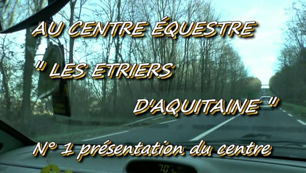 LES JOURNEES DE MICHOU64 W-D.D. - 14 JANVIER 2015 - PAU - N° 1 -PRÉSENTATION DU CENTRE EQUESTRE LES ETRIERS D'AQUITAINE A  ASSAT.
