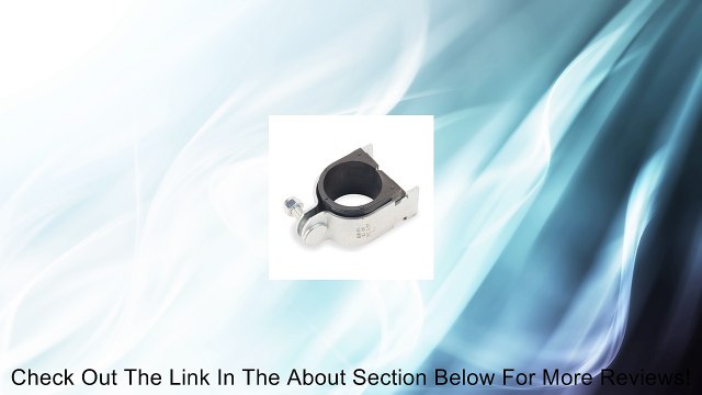 Cushioned Pipe Clamp, 3/8 In, Gold Review