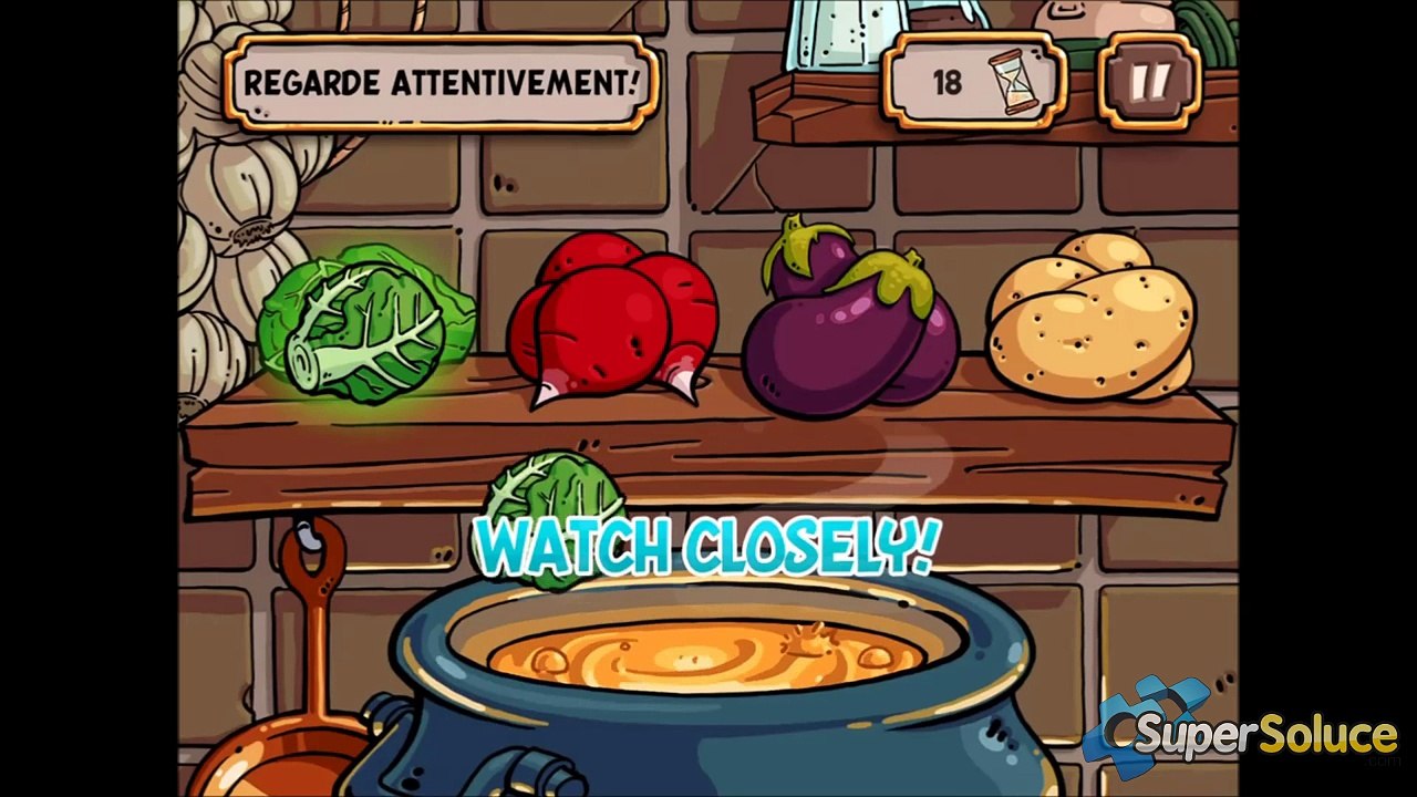 Le Village des Schtroumpfs : mini-jeu Schtroumpf Frileux