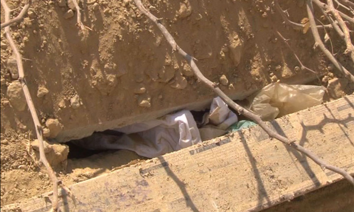 Children Dead Bodies missing from graveyard