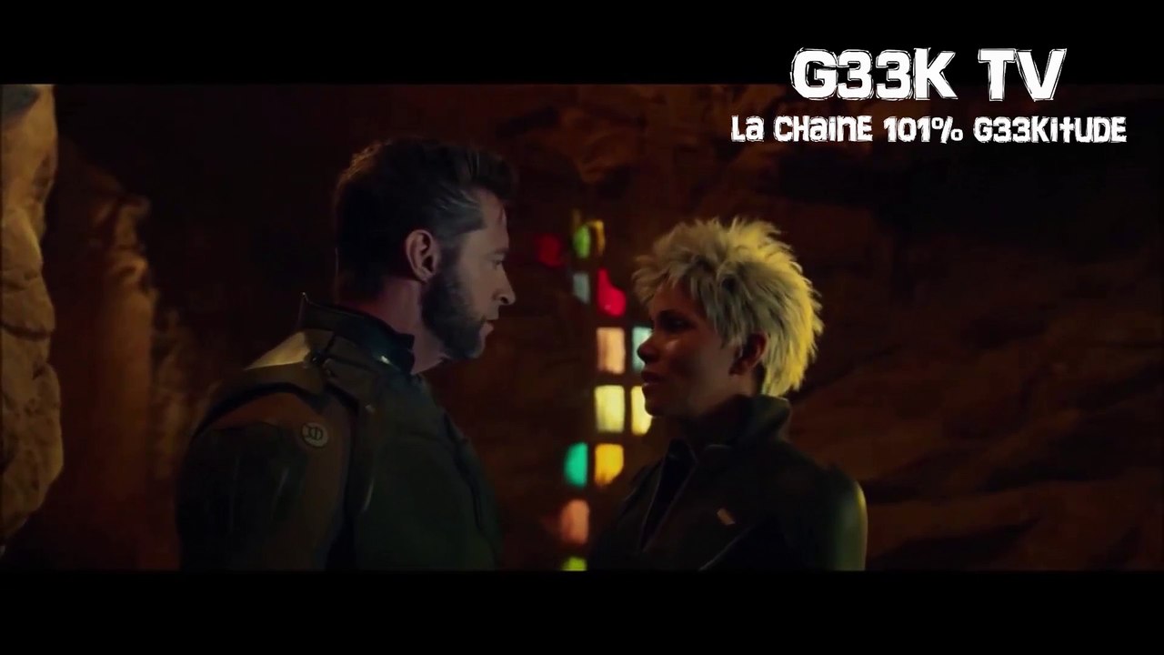 [Thug Life] Hugh Jackman Kissing Halle Berry (X-Men Days of Future Past Bloopers)