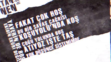 Sansar Salvo - Zamanla Dans (lyric video) [FULL HD]