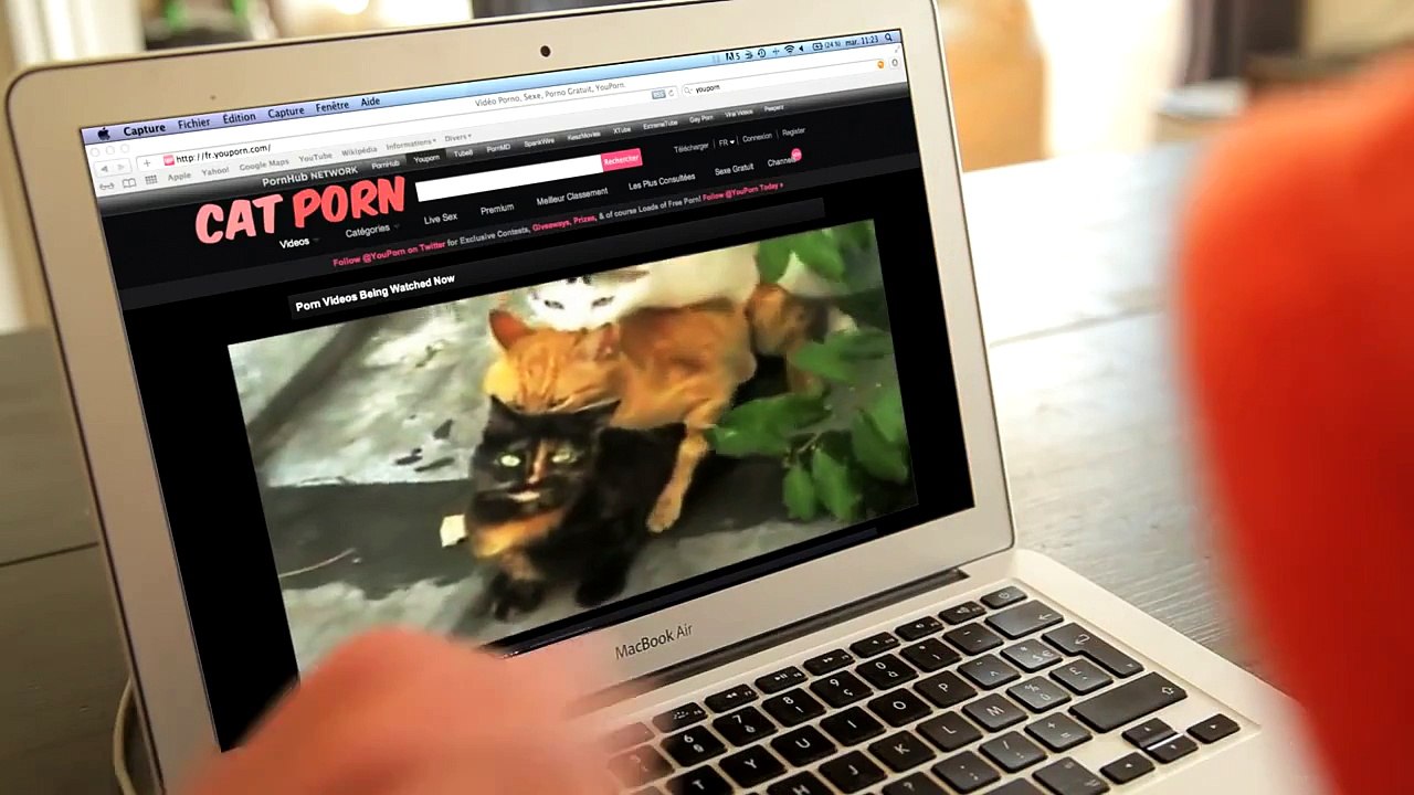 CATPORN - MANU MAIS PAS TROP
