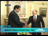 Venezuelan President Maduro wraps up multi-country tour in Russia