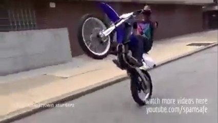 Crazy man with motors