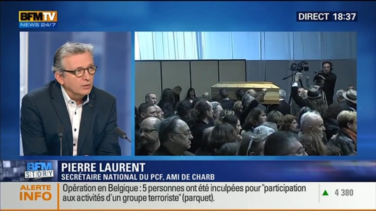 BFM Story: Charb: des obsèques entre émotions, rires et musiques - 16/01