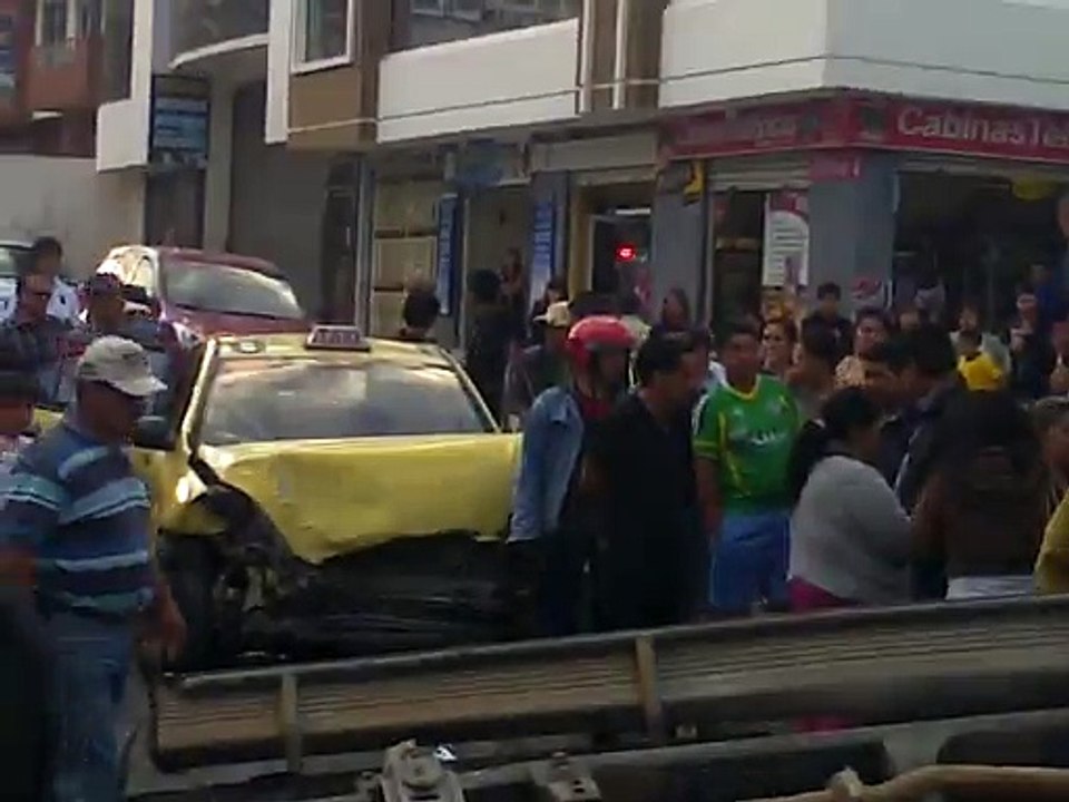 Accidente en loja