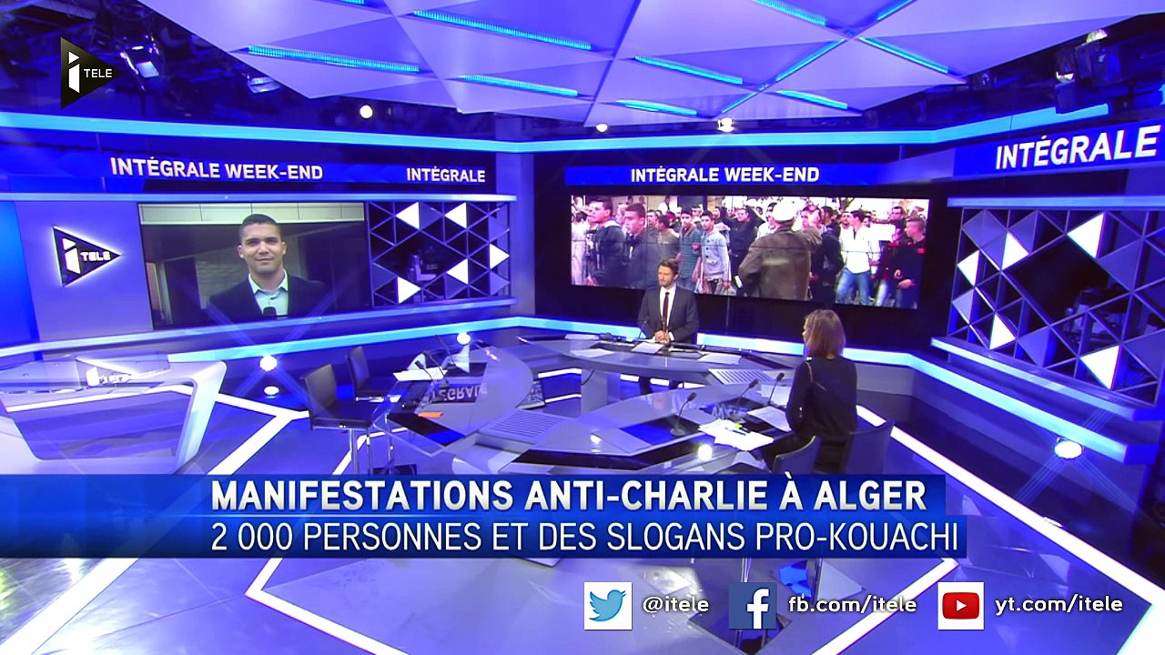 Alger : des milliers de manifestants contre Charlie Hebdo