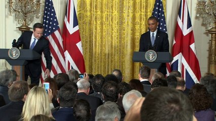 Cameron and Obama announce joint UK and US anti-terror push