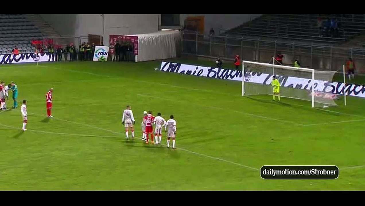 Nimes 1-0 Valenciennes - Goal Maoulida (Pénalty) - 16-01-2015