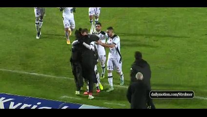 Arles-Avignon 0-1 Angers - Goal Thomas - 16-01-2015