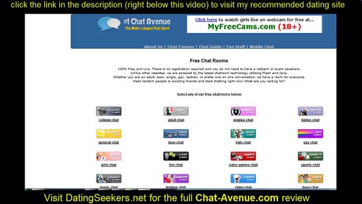 Chat-Avenue.com Review : Watch This Review Learn If Chat-Avenue.com Is ...