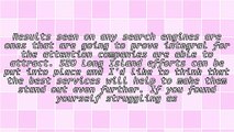 SEO Long Island & 3 Ideas Worth Considering
