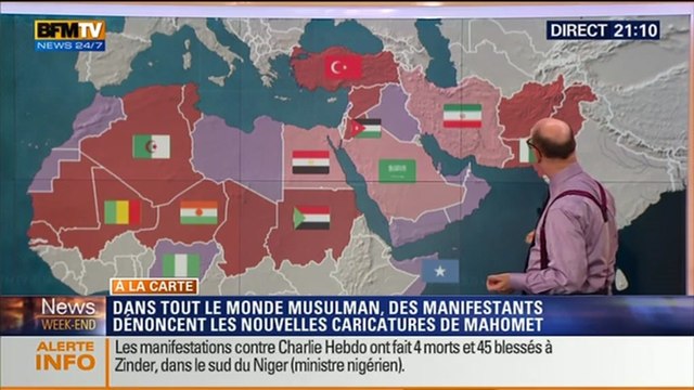 Harold à la carte: Le monde musulman secoué par les nouvelles caricatures de Charlie Hebdo - 16/01