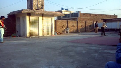 Hamza Waheed Balls to haris bin munawar