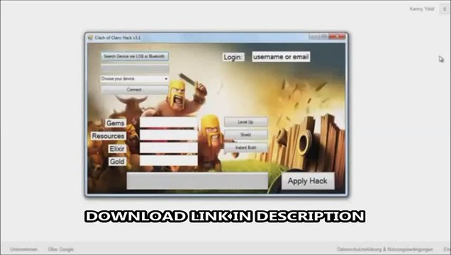 Clash Of Clans Gem Hack Cheat 2015 no surveys no passwords download