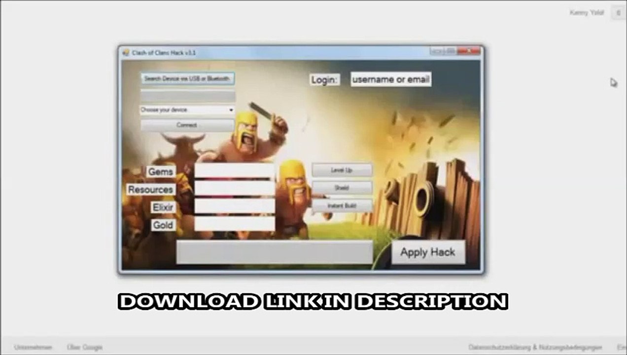 Clash Of Clans Gem Hack Cheat 2015 no surveys no passwords download