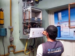 Partes importantes de una caldera de Gas