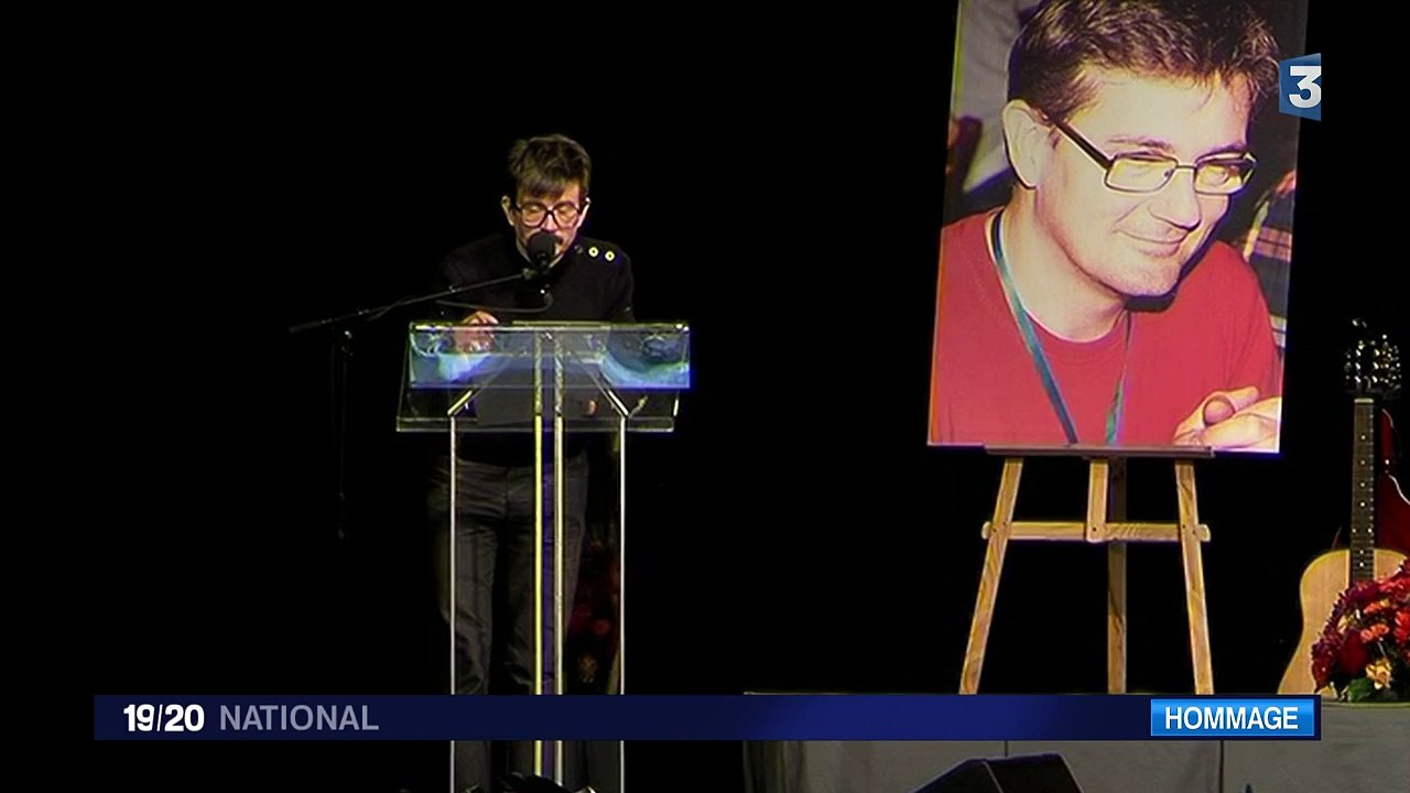 Un dernier hommage rendu à Charb, dessinateur et directeur de "Charlie Hebdo"