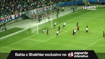 Kieza ou Rômulo? Bahia abre o placar na Fonte Nova contra o Shakhtar!