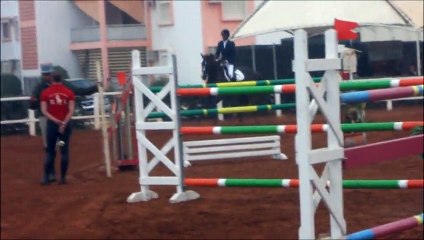 CSO senegal Gora Seck montant Pretty Star 1,30m; 4points