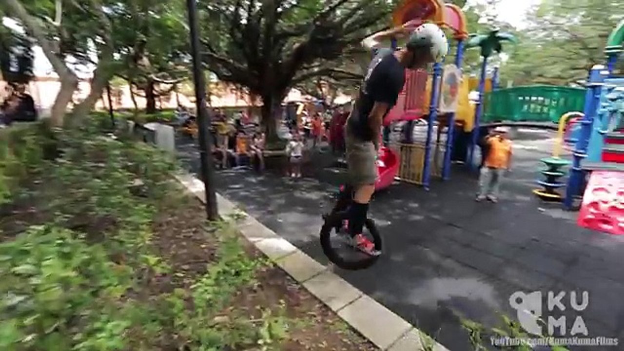 Du freestyle en monocycle, ça existe !