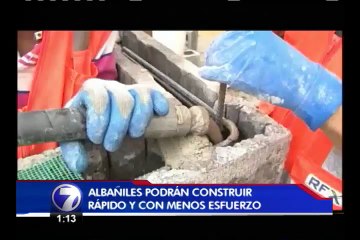 Curso de mampostería enseñará a albañiles a ahorrar tiempo y dinero