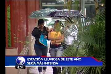 Estación lluviosa sería más intensa este 2013