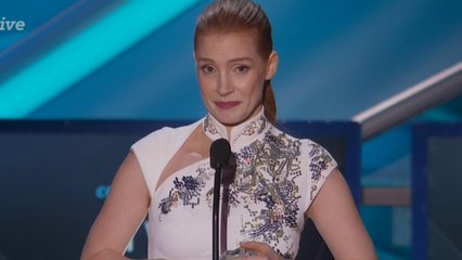 Jessica Chastain Used Her Acceptance Speech To Call Out The Oscars