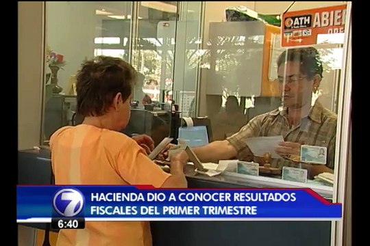 Ingresos fiscales crecen en 11% durante el primer trimestre del año