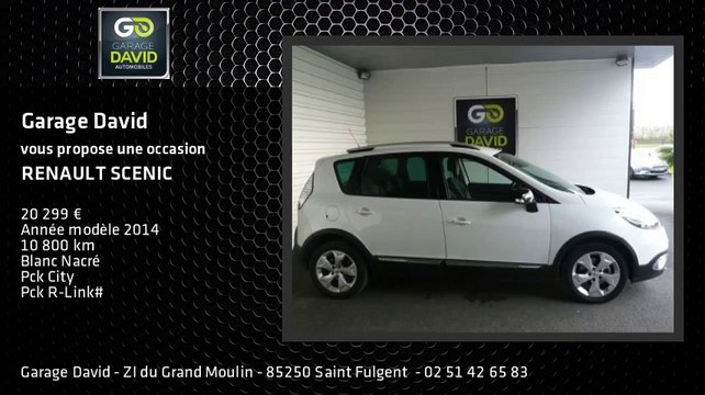 Annonce Occasion RENAULT SCENIC III XMOD DCI 110 ENERGY ZEN ECO² 2014