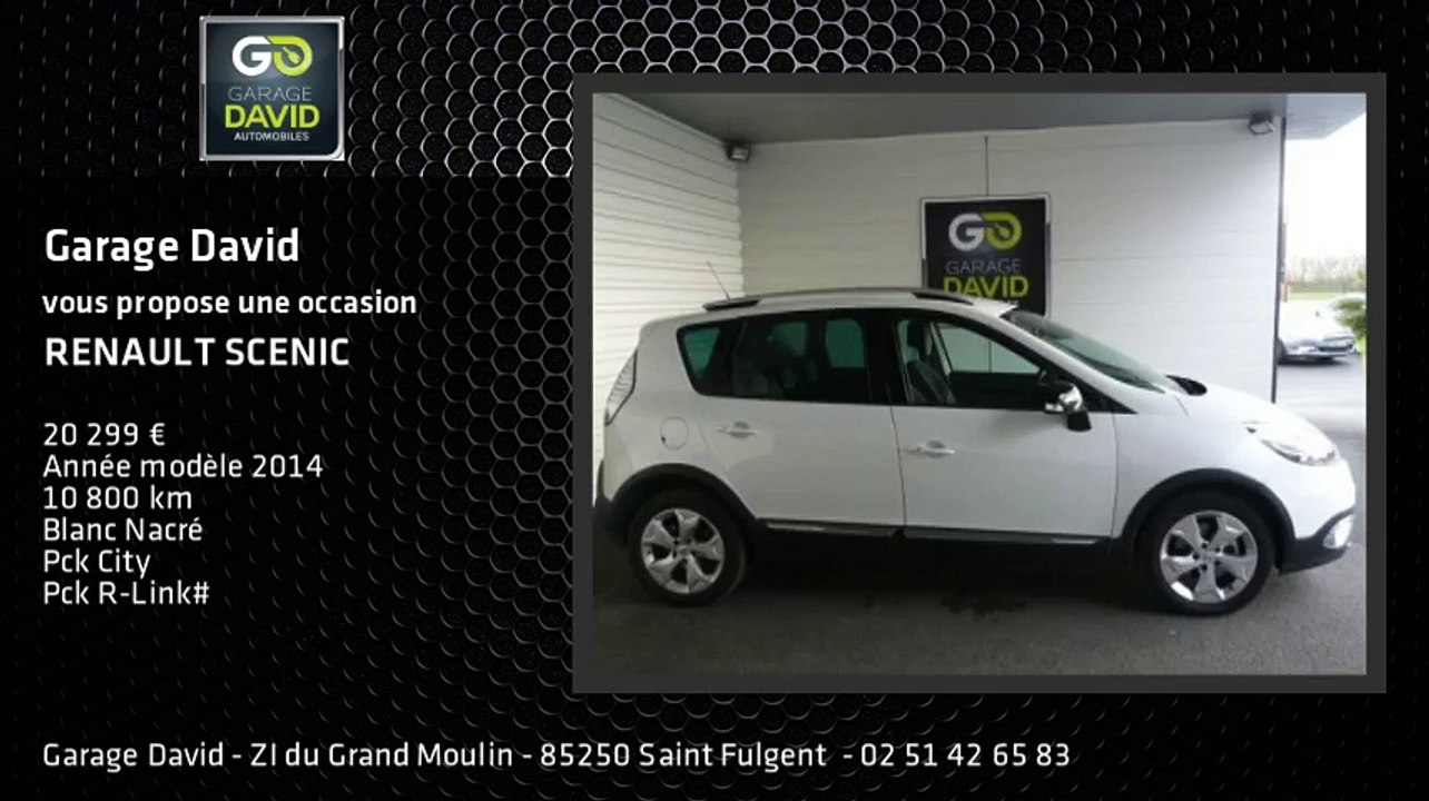 Annonce Occasion RENAULT SCENIC III XMOD DCI 110 ENERGY ZEN ECO² 2014