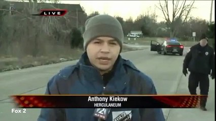 LOL : Un policier américain réalise qu'il est filmé en direct !