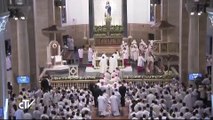 Thánh lễ với các Giám Mục, linh mục và tu sĩ Phi Luật Tân tại VCTĐ Manila