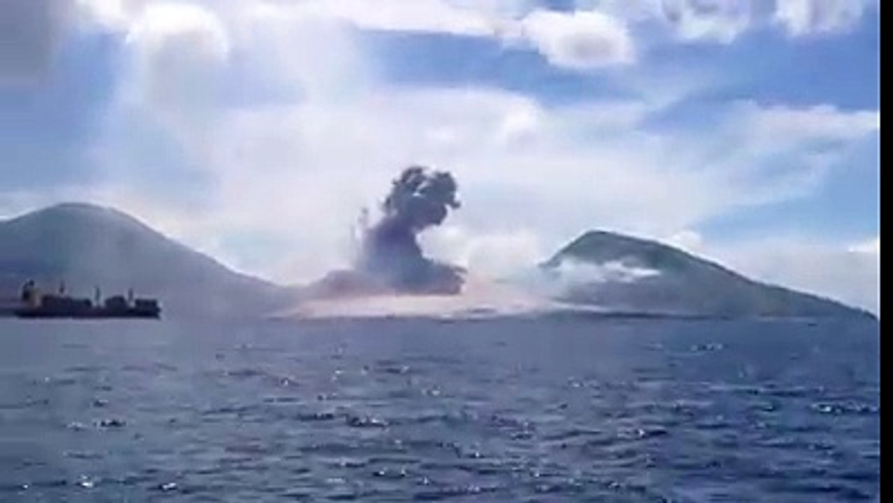 Volcano Eruption Caught On Camera!