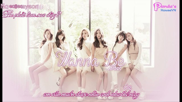[Panda's HouseVN][Vietsub] Wanna Be - Apink (Pink Luv 5th Mini Album)