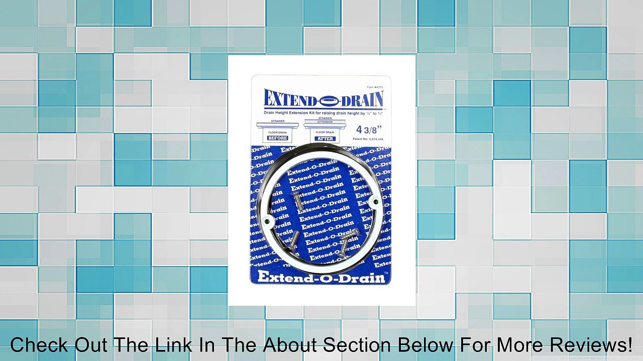 Extend-O-Drain 4-3/8" Review