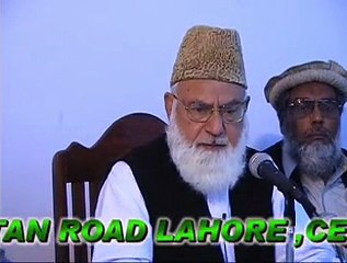 Namoos e Risalat aur hamari zima dari - Qazi Hussain Ahmed
