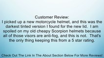 AGV Anti-Scratch Helmet Shield for Grid Helmets - Iridium Silver KV0A3N1002 Review