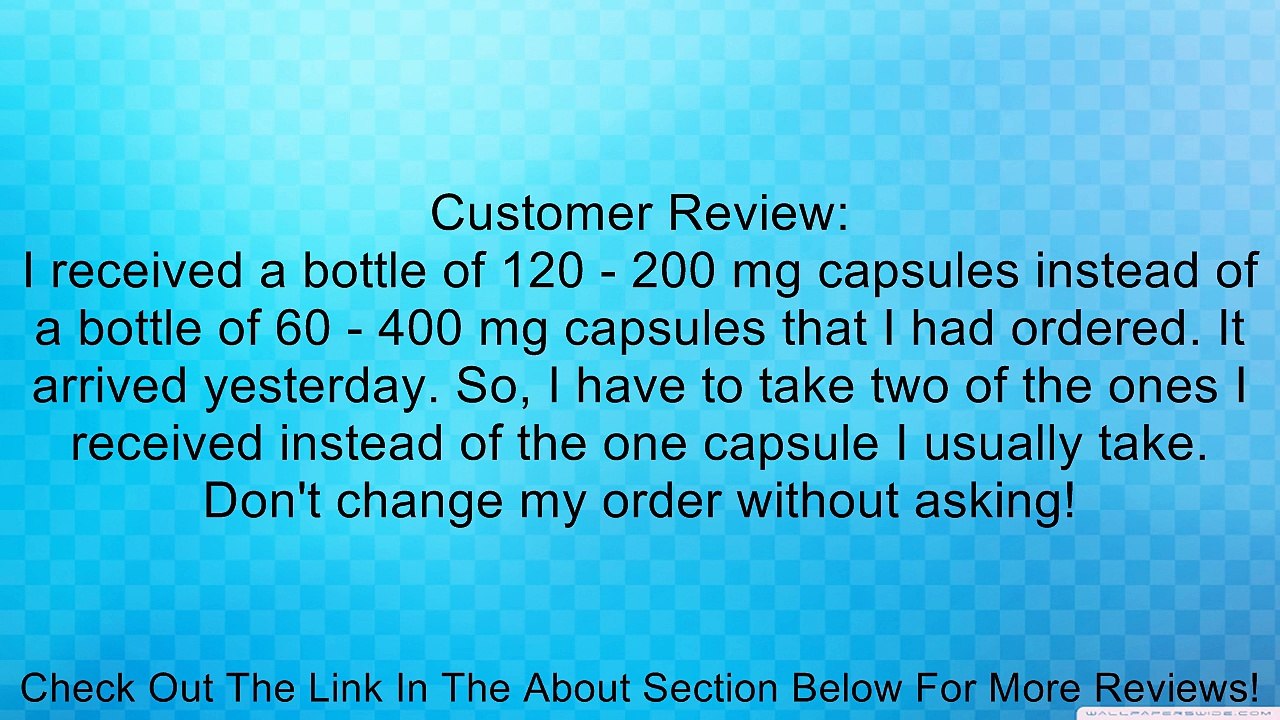 Simply Right Super Strength Co Q-10 400mg - 60 ct. Review