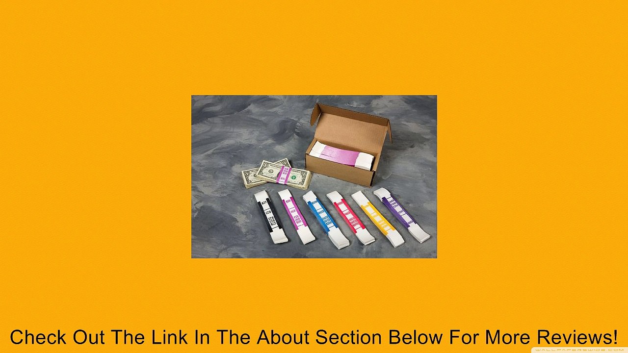 N. F. STRING & SON, INC., Self Sealing Currency Straps, Printed with Violet Bars and $2000 Review