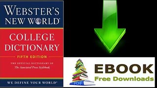Webster's New World College Dictionary, Fifth Edition by Editors of Webster's New World Ebook (PDF) Free Download