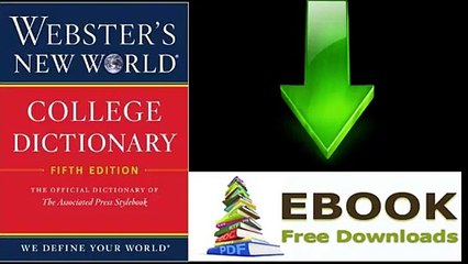 Webster's New World College Dictionary, Fifth Edition by Editors of Webster's New World Ebook (PDF) Free Download