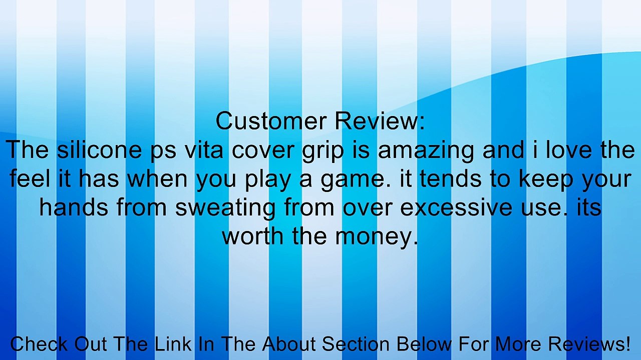 DHSHOP Silicone Skin Case Compatible with Sony PlayStation Vita, Blue Review