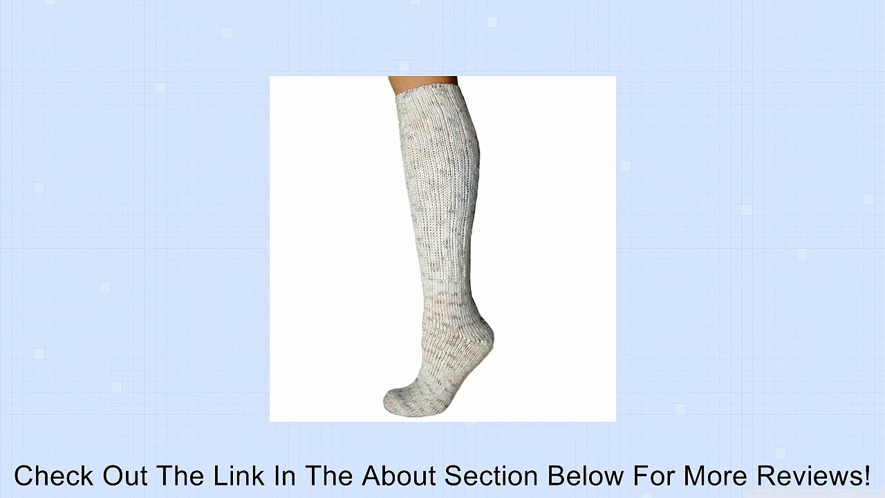 Luxury Divas Ivory Super Thick Cotton Rag Boot Socks Review