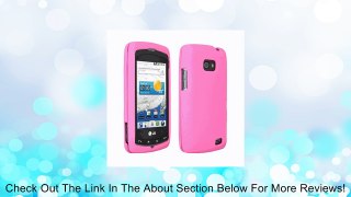 LG Ally VS740 Snap On Gel Skin Case Cover OEM Verizon Pink [Retail Package] Review