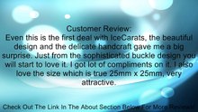 IceCarats Designer Jewelry Sterling Silver Genuine Onyx Pendant Enhancer 25.00X25.00 Mm Review