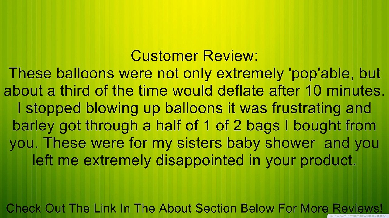 11" Ruby Red Latex Balloons (2 Dozen) - BULK Review